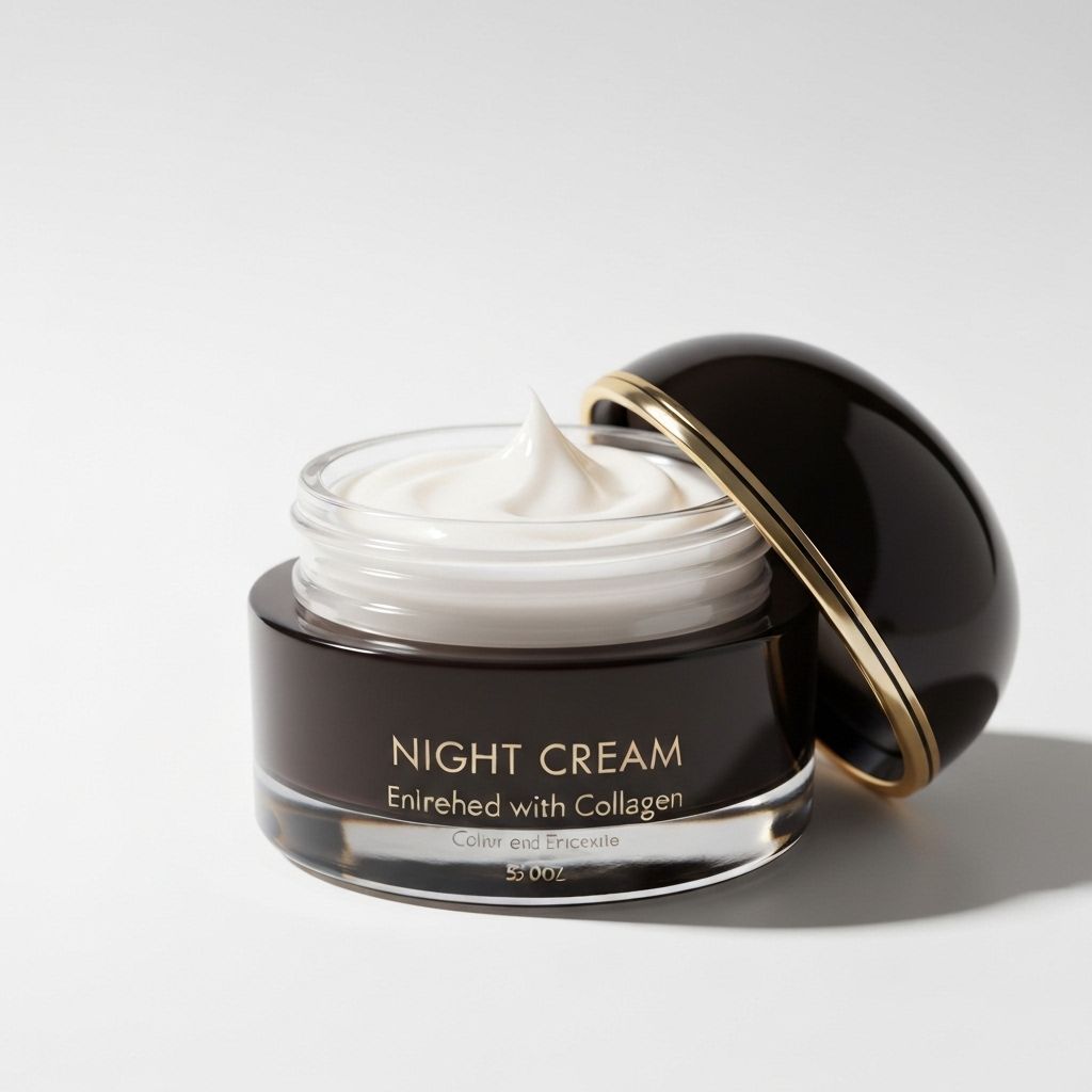 Gentle night cream for face