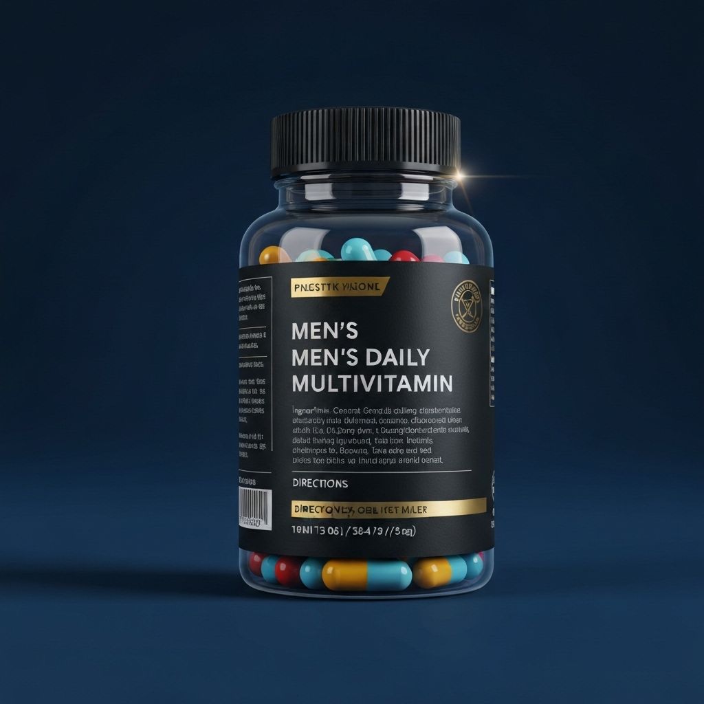 Men's daily multivitamin complex